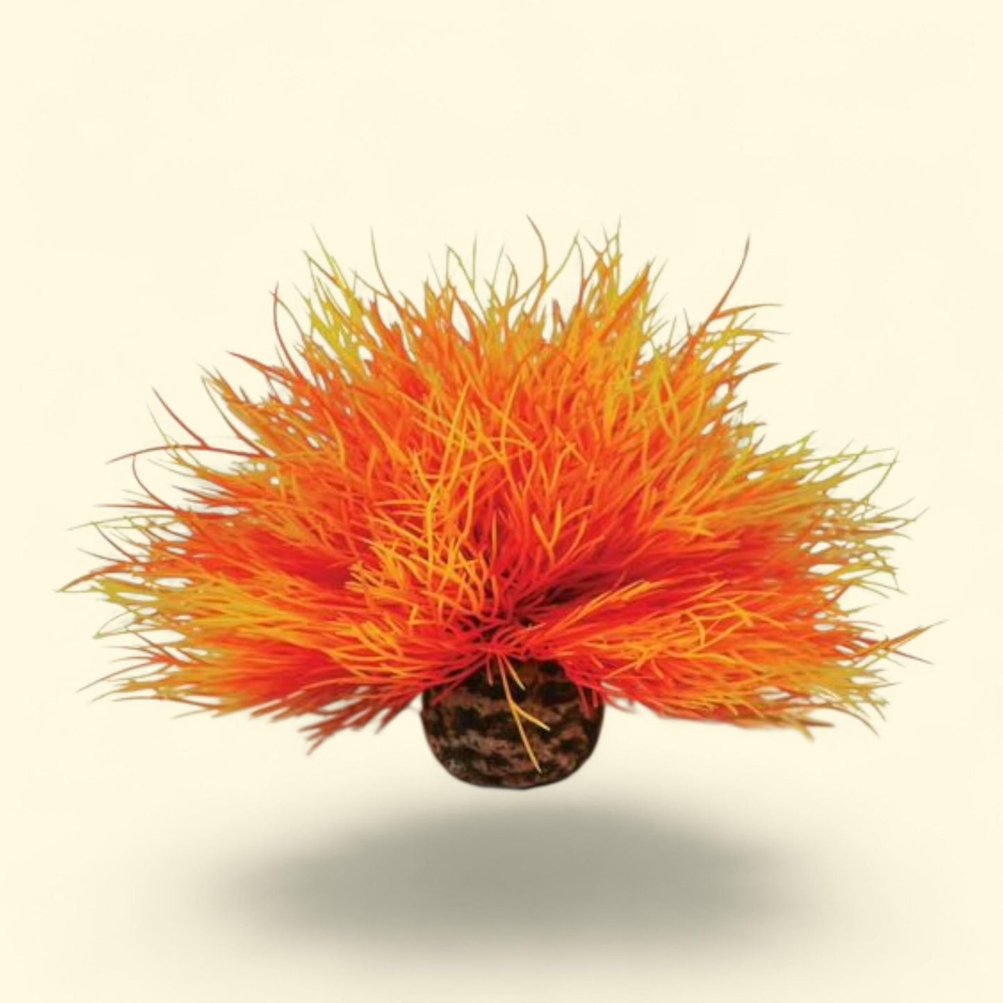 biOrb Sea Lily, Orange, Aquarium Plant Decoration, 5.12 in