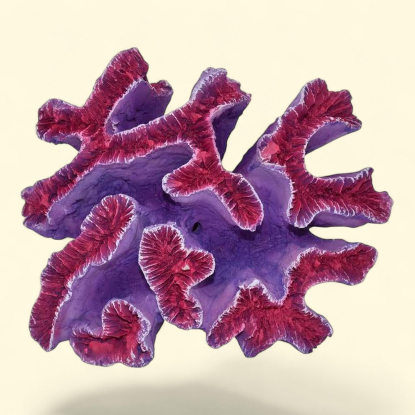 Komodo Coral Ornament, Aquarium Decor, Pink and Purple, 6.3 in