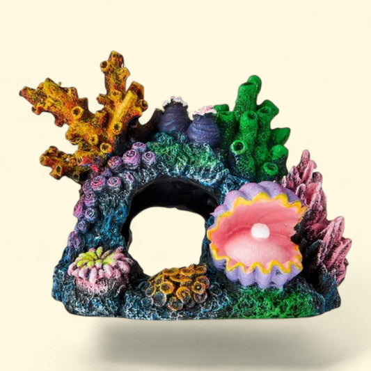 Décoration pour aquarium récifal « Swim Thru » de Vibrant Life, 19,7 cm x 14,6 cm x 14 cm