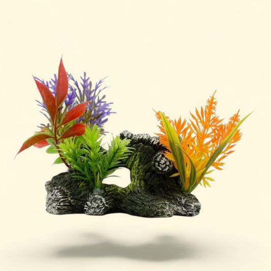 Aqua Culture Wood Aquarium Ornament, 3.00 in