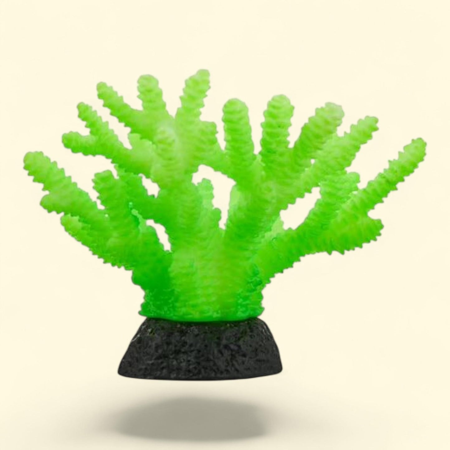 Aqua Culture Glow Branch Coral Aquarium Ornament, 3.25 in