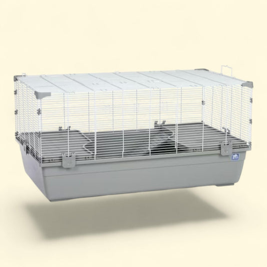 Prevue Pet 5524 Ranch Universal Small Animal Home, Gray & White