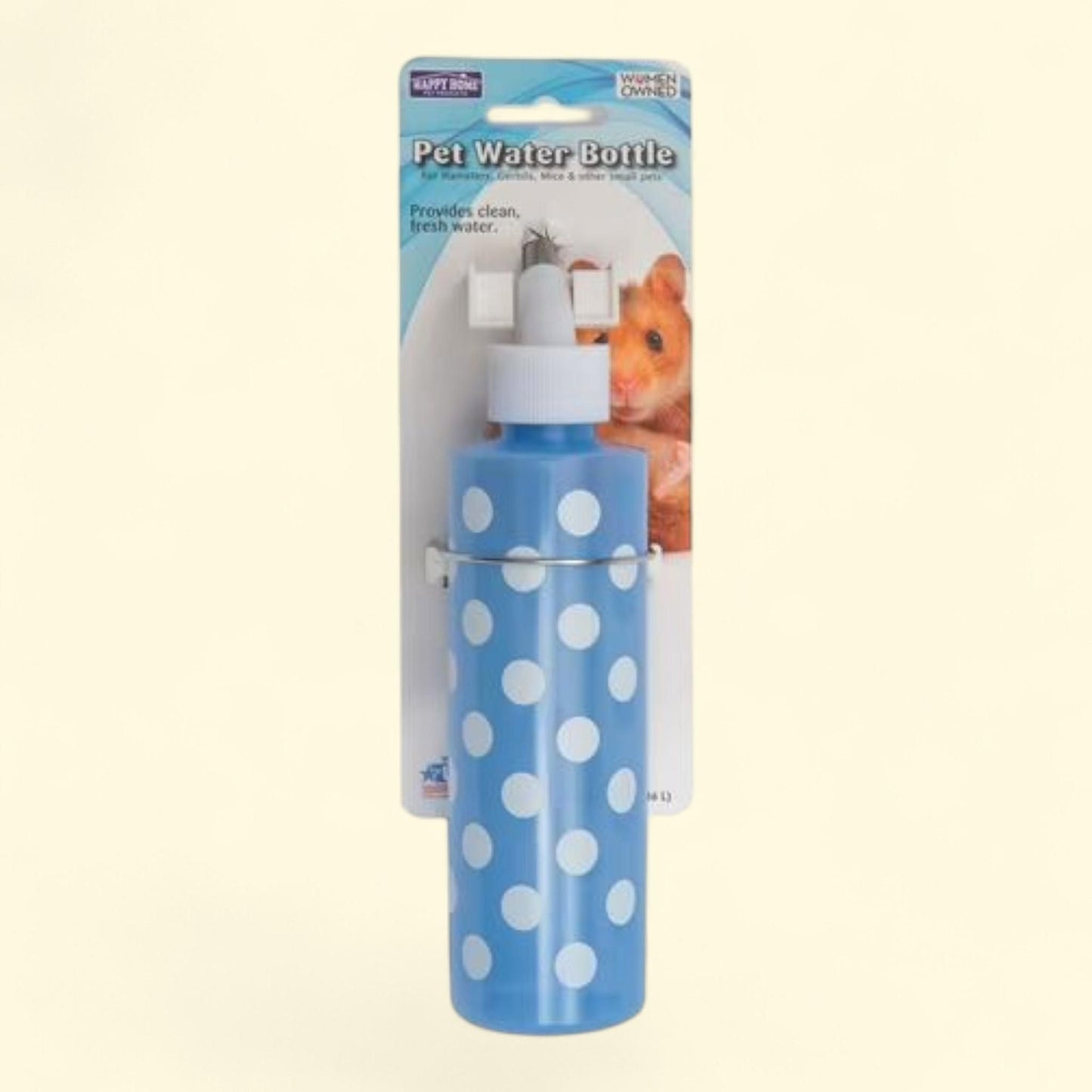 Happy Home Pet Products Small Animal Water Bottle, 8 oz