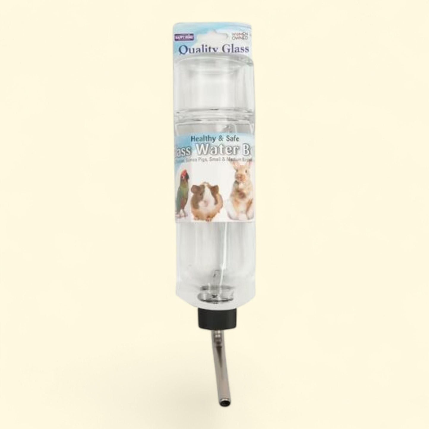 Lixit Happy Home Pet Products Chew Proof Water Bottle, 12oz