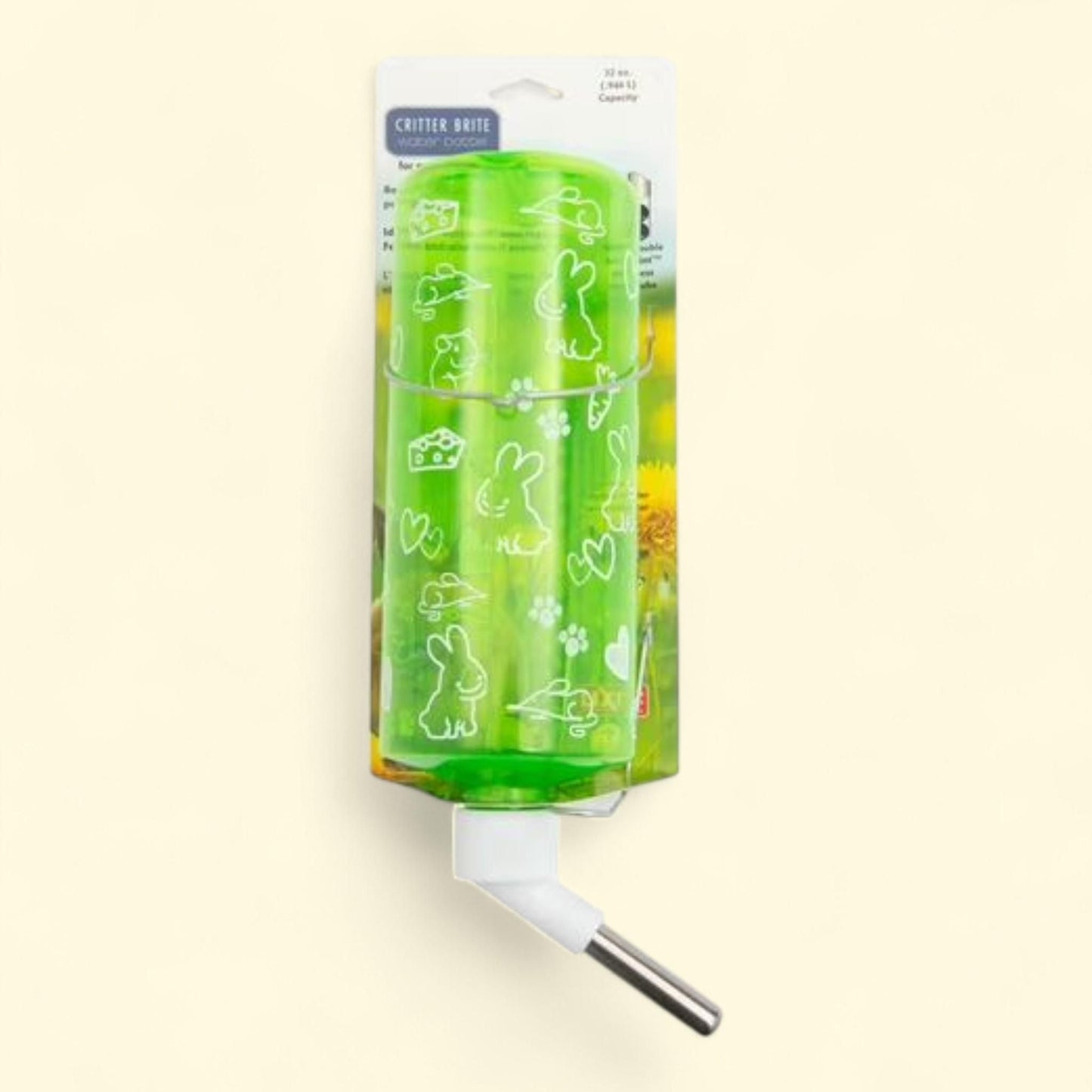 Lixit Critter Bright Water Bottles, 32 oz. — authentic US product shipped worldwide by Treatspree