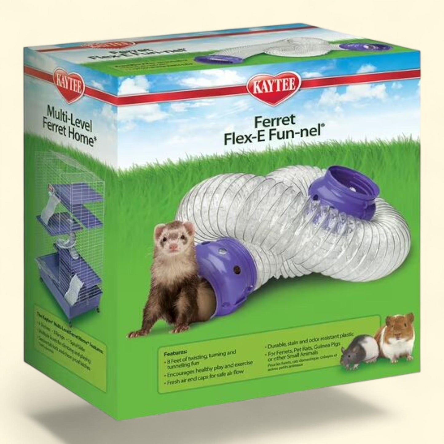 Kaytee Flex-E Fun-Nel, Flexible Tunnel, Small
