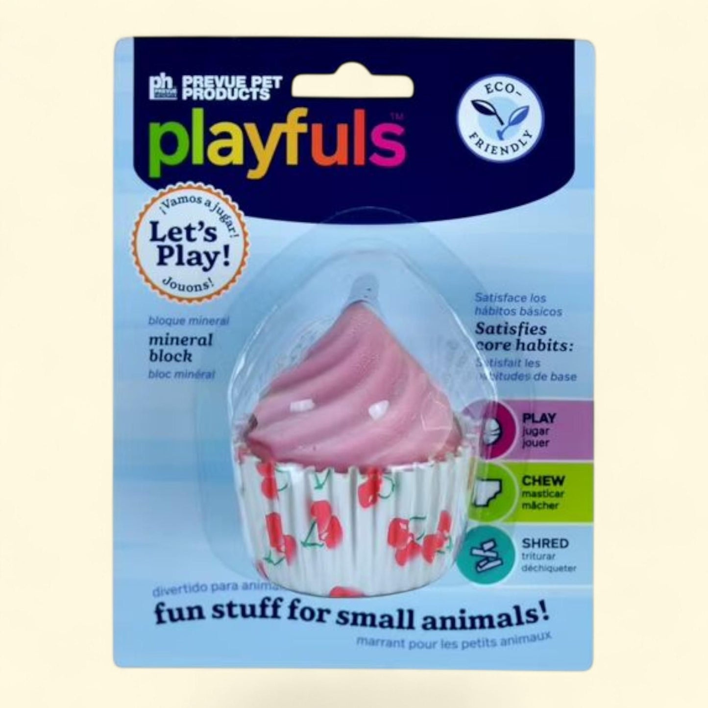 Bloc minéral Cupcake Treat de Prevue Pet Products, petit format