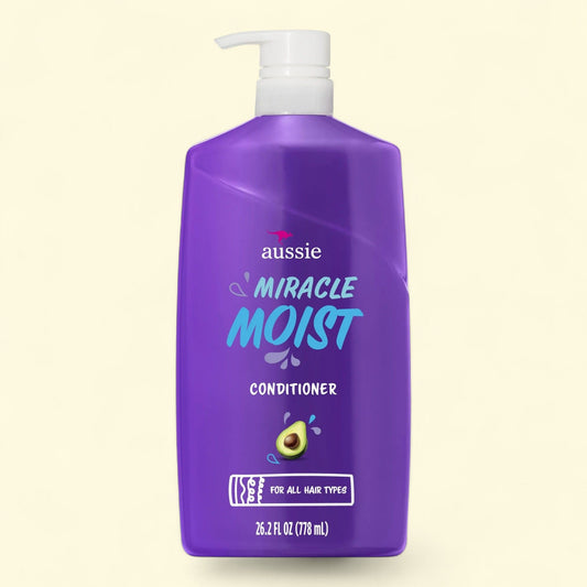 Aussie Miracle Moist Conditioner, 26.2 oz