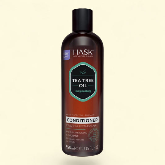 HASK Tea Tree Oil and Rosemary Invigorating Conditioner, 12 fl oz