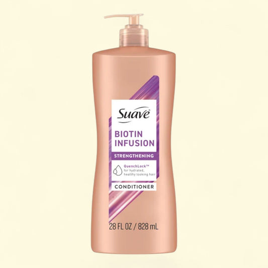 Suave Professionals Biotin Infusion Conditioner, Strengthening, 28 fl oz
