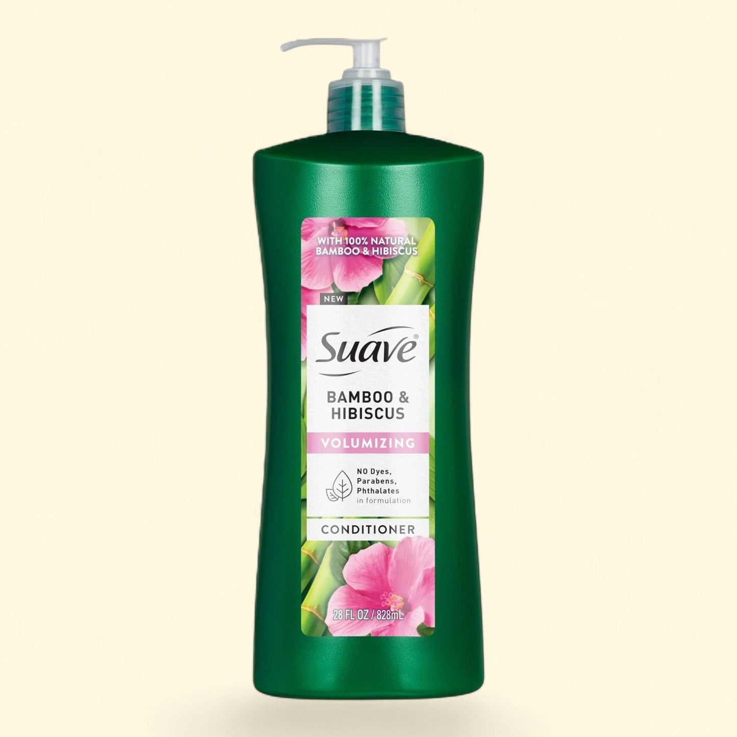 Suave Volumizing Conditioner, Bamboo & Hibiscus, 28 oz