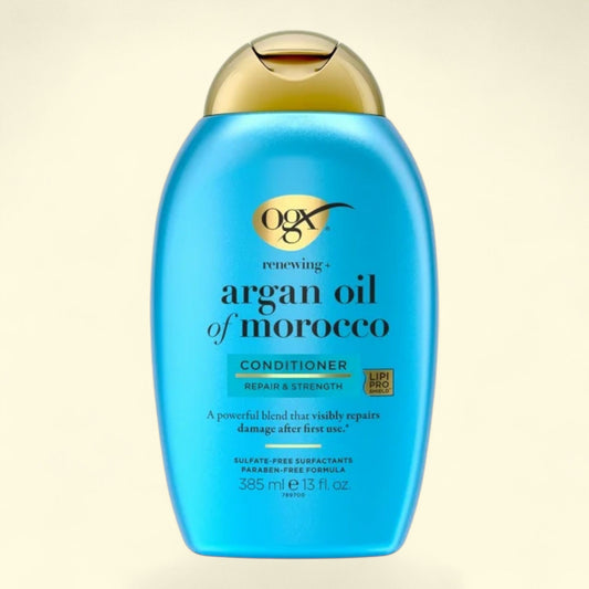 OGX Huile d'argan du Maroc - Après-shampooing nourrissant quotidien, 385 ml
