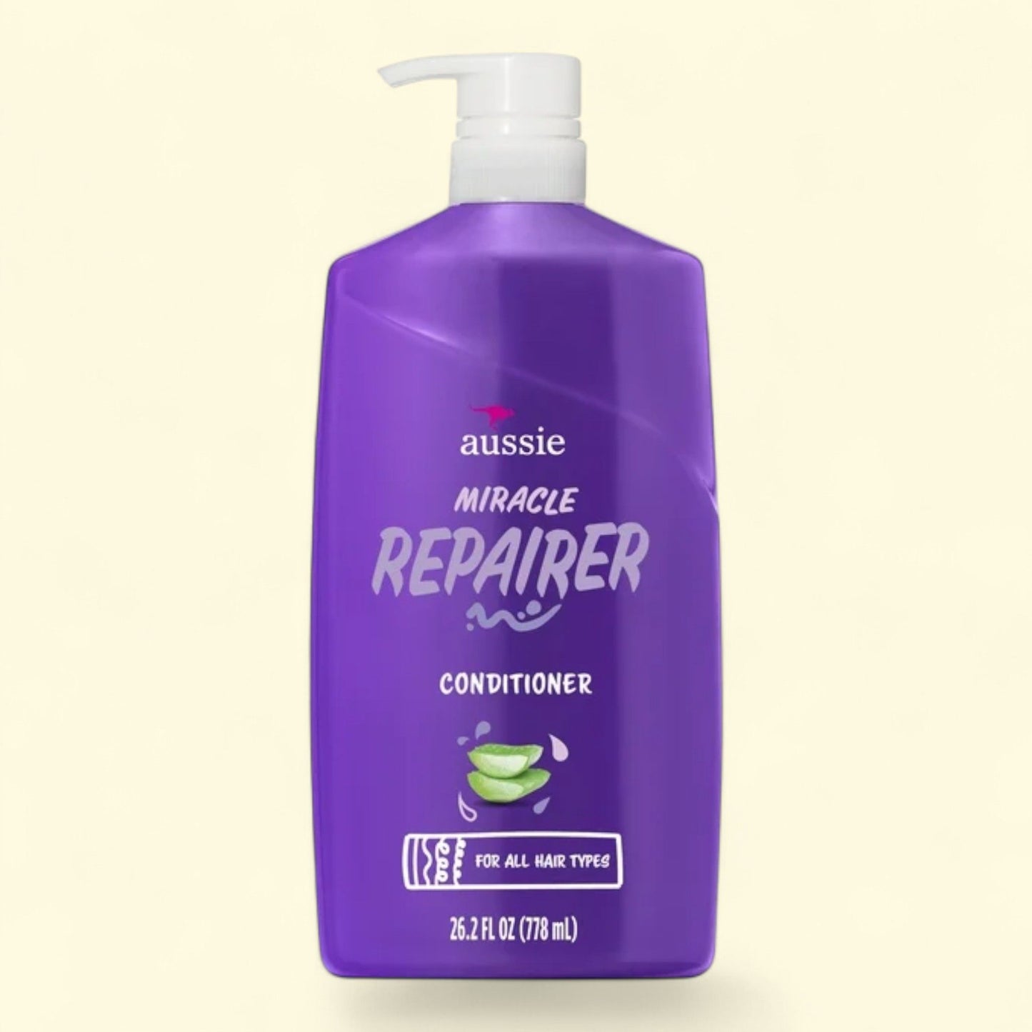 Aussie Miracle Repairer Conditioner with Aloe, 26.2 fl oz