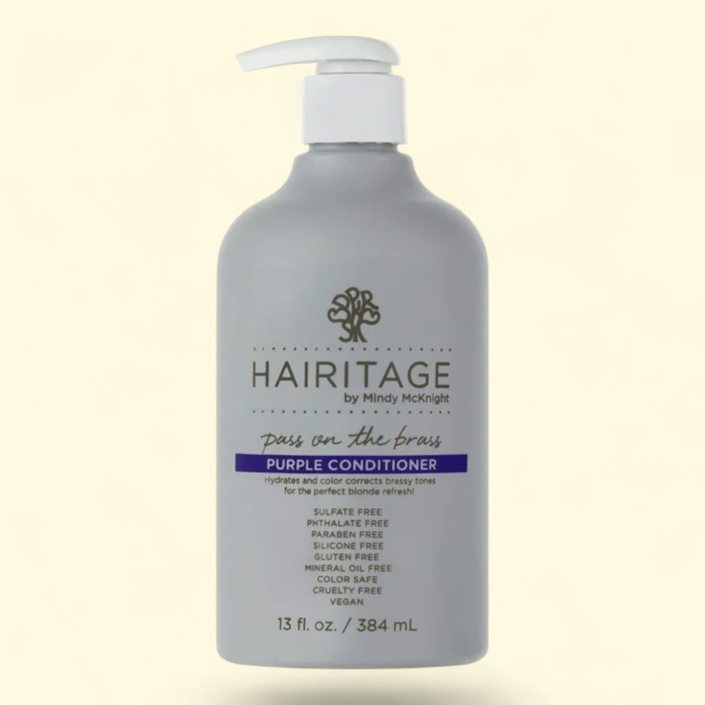 Hairitage Pass on the Brass Purple Conditioner, 13 fl. oz.
