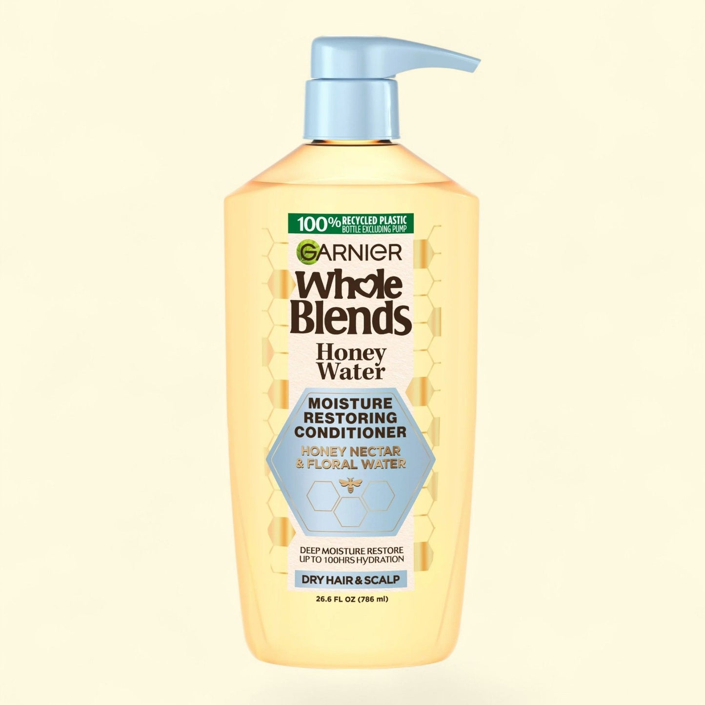Garnier Whole Blends Honey Water Moisture Restoring Conditioner, 28 fl oz