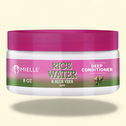 Après-shampooing nourrissant à l'eau de riz et à l'aloès Mielle, 237 ml