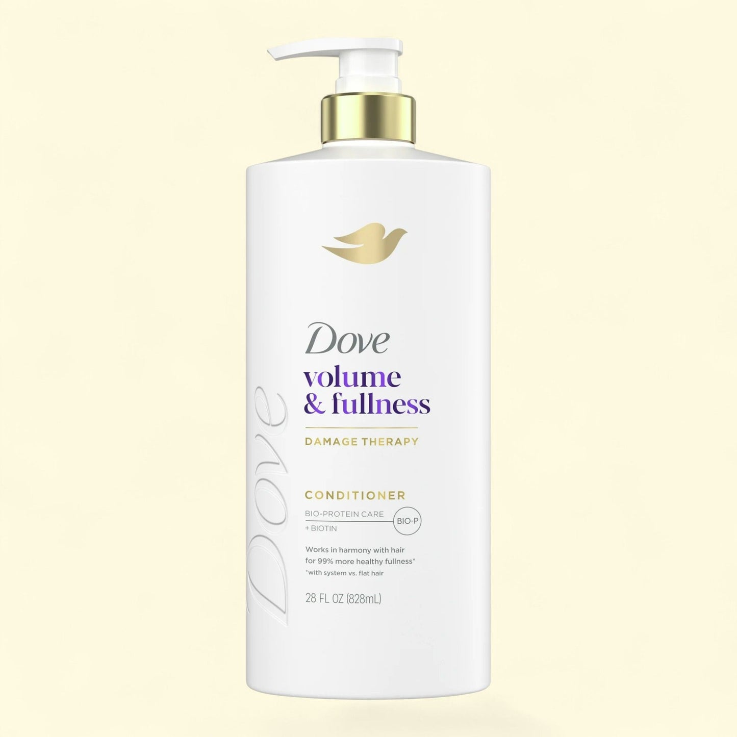 Dove Conditioner, Volume & Fullness with Bio-Protein Care Technology and Biotin, 28 oz