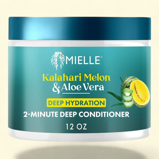 Masque capillaire Mielle, melon du Kalahari et aloe vera, 340 g