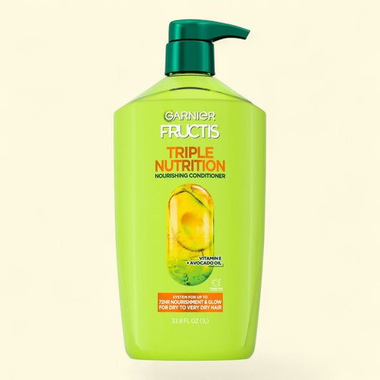 Garnier Fructis Triple Nutrition Fortifying Conditioner, 33.8 fl oz