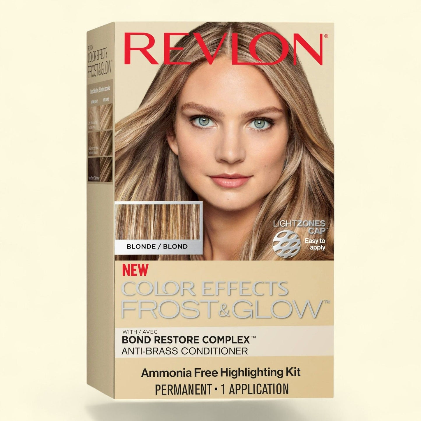 Revlon Color Effects Frost and Glow, 20 Blonde,  Ammonia Free Permanent Hair Color, 1 Pack