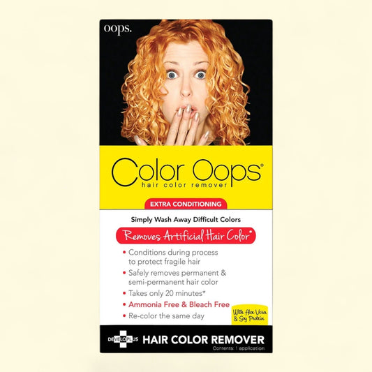 Color Oops Hair Color Remover, Extra Conditioning, Bleach Free, 1 kit