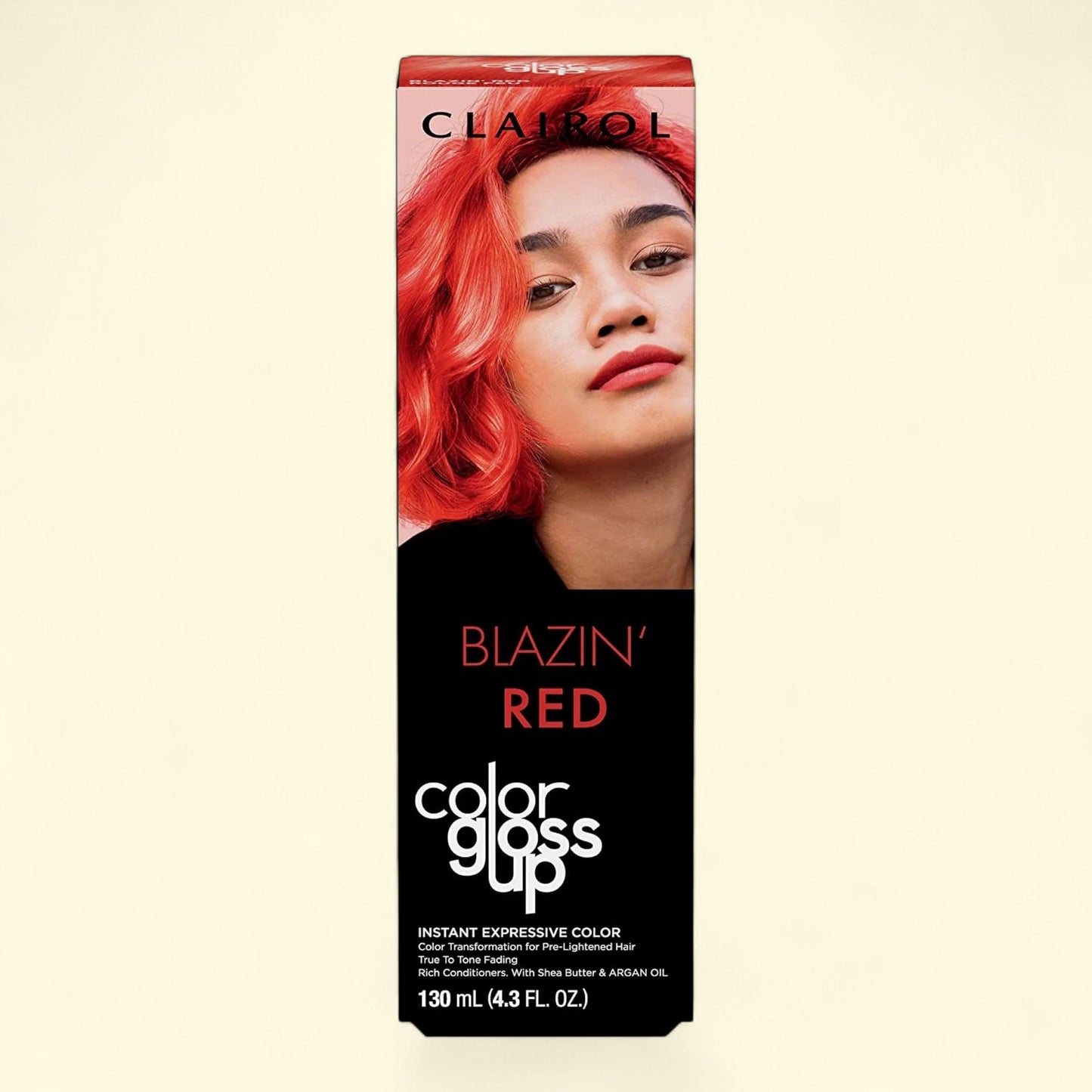 Clairol Color Gloss Up Hair Dye, Blazing Red, 4.3 oz