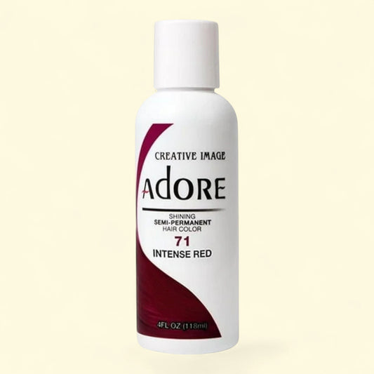 Adore Hair Color, Intense Red 71, 4 oz — authentic US product shipped worldwide by Treatspree