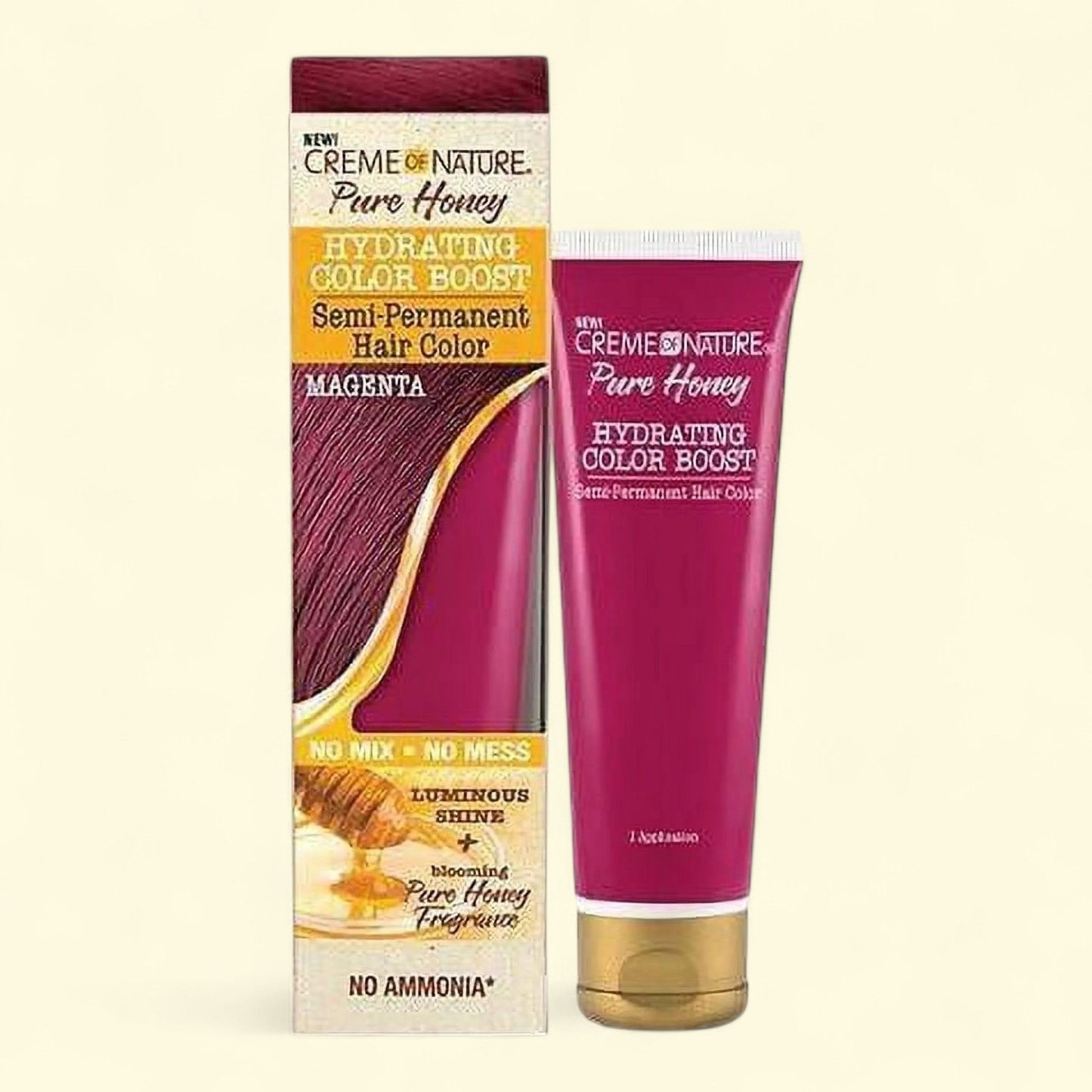 Creme Of Nature Pure Honey Hydrating Color Boost Semi Permanent Hai... — authentic US product shipped worldwide by Treatspree