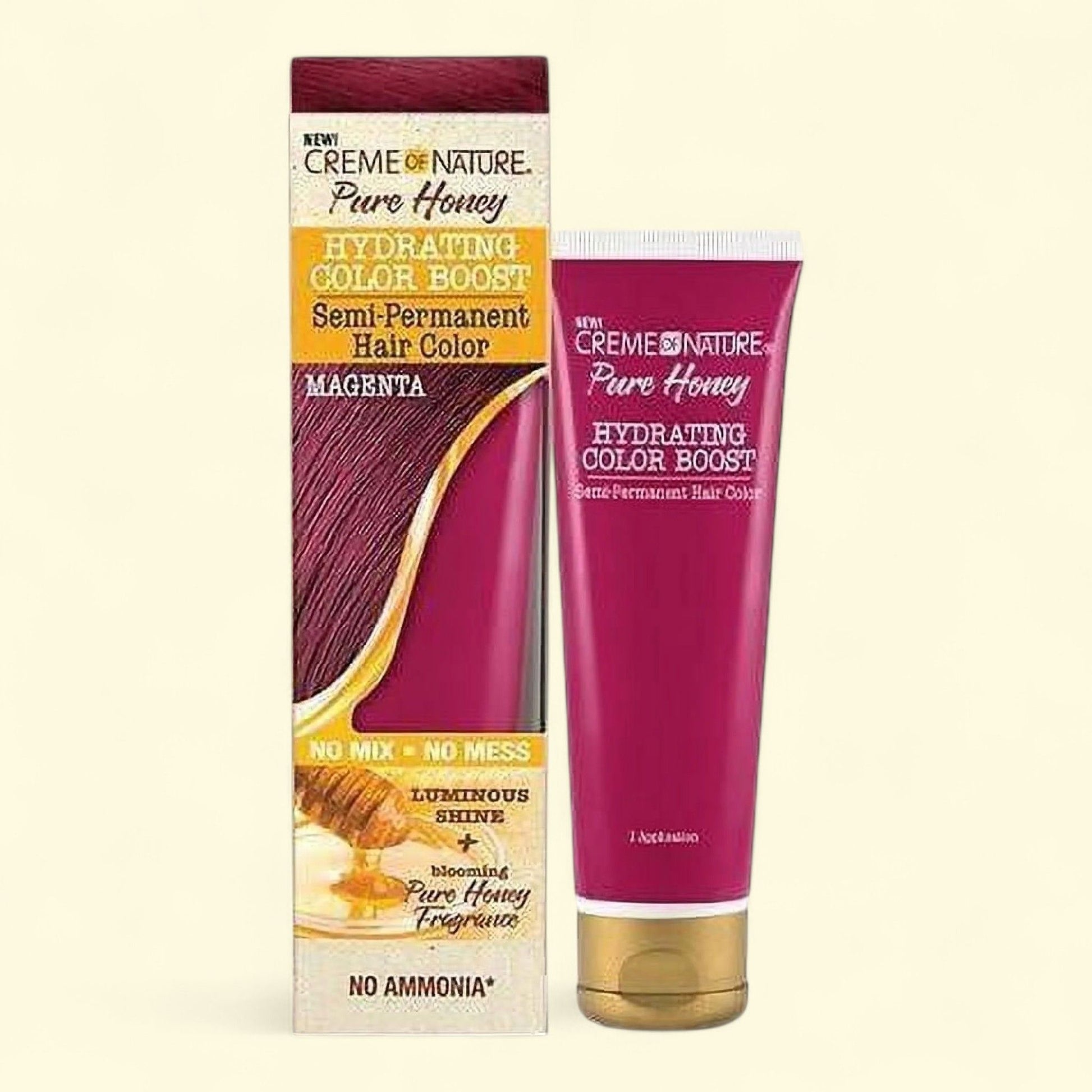 Creme Of Nature Pure Honey Hydrating Color Boost Semi Permanent Hai... — authentic US product shipped worldwide by Treatspree