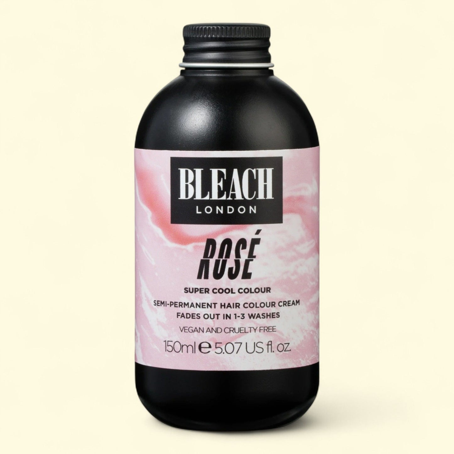 Bleach London Super Cool Color Hair Color Cream, Rose, 5.07 oz