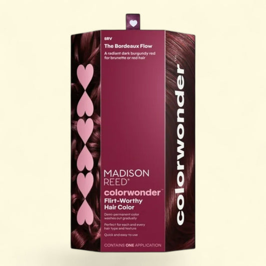 Kit de coloration semi-permanente Madison Reed ColorWonder, 5RV, The Bordeaux Flow, 1 paquet