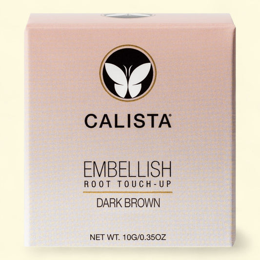 Calista Embellish Root Touch-Up Hair Color Correcter, Dark Brown 0.35 oz