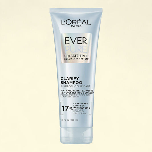 L'Oreal Paris Ever Pure Clarifying Shampoo, 6.8 fl oz