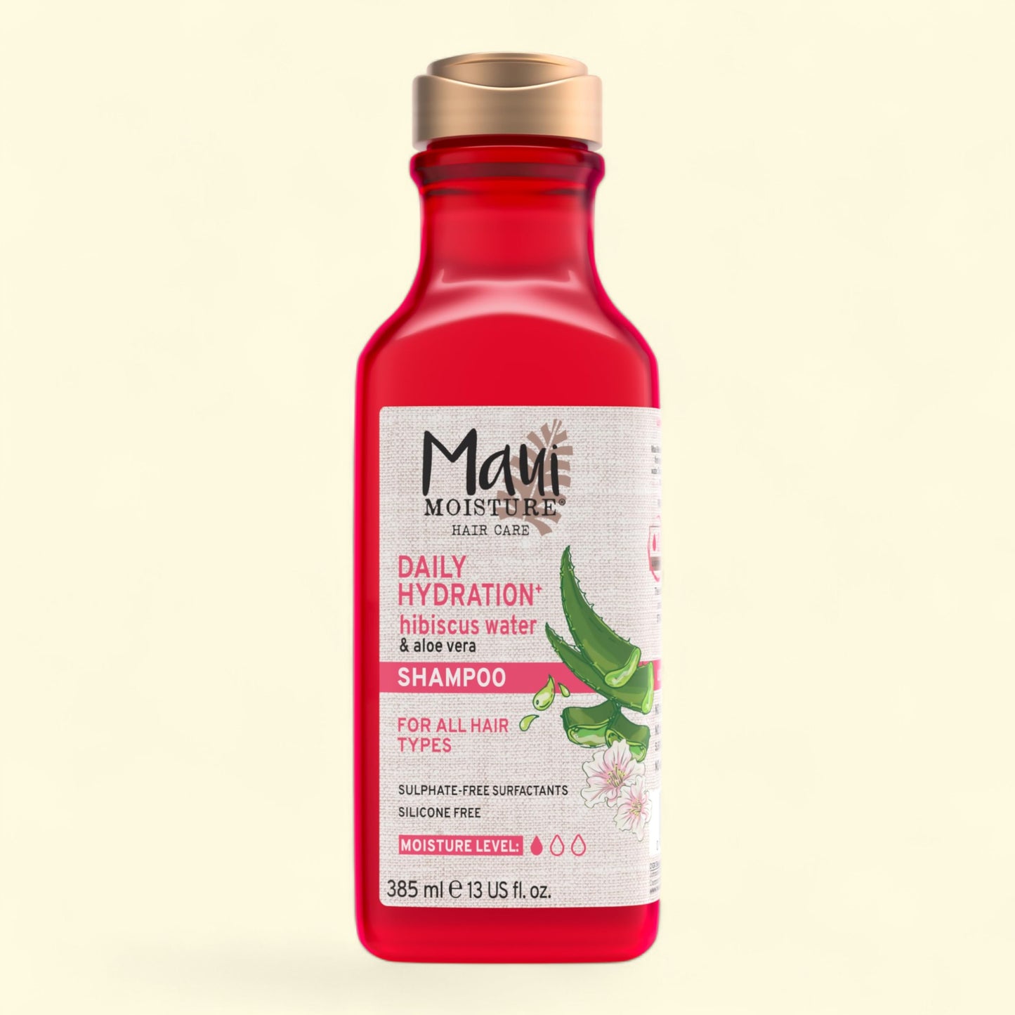 Maui Moisture Hydration + Hibiscus Water Shampoo, 13 oz