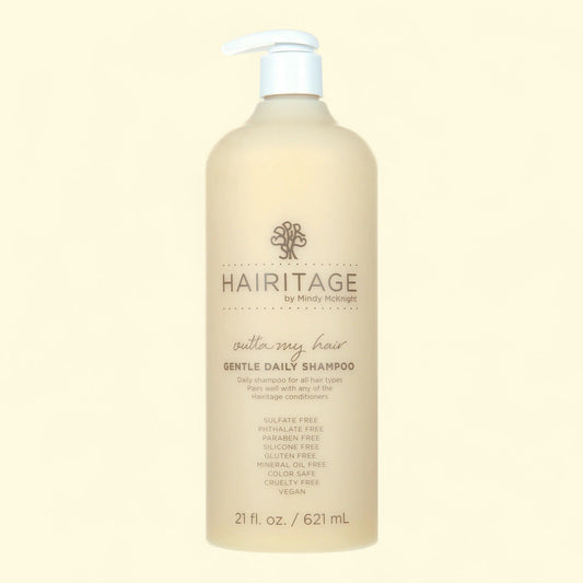 Hairitage Outta My Hair Gentle Daily Moisturizing Shampoo, 21 fl. oz.