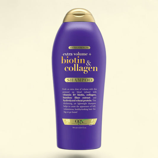 Volumizing Biotin & Collagen Shampoo, Fine Hair, 25.4 fl. oz