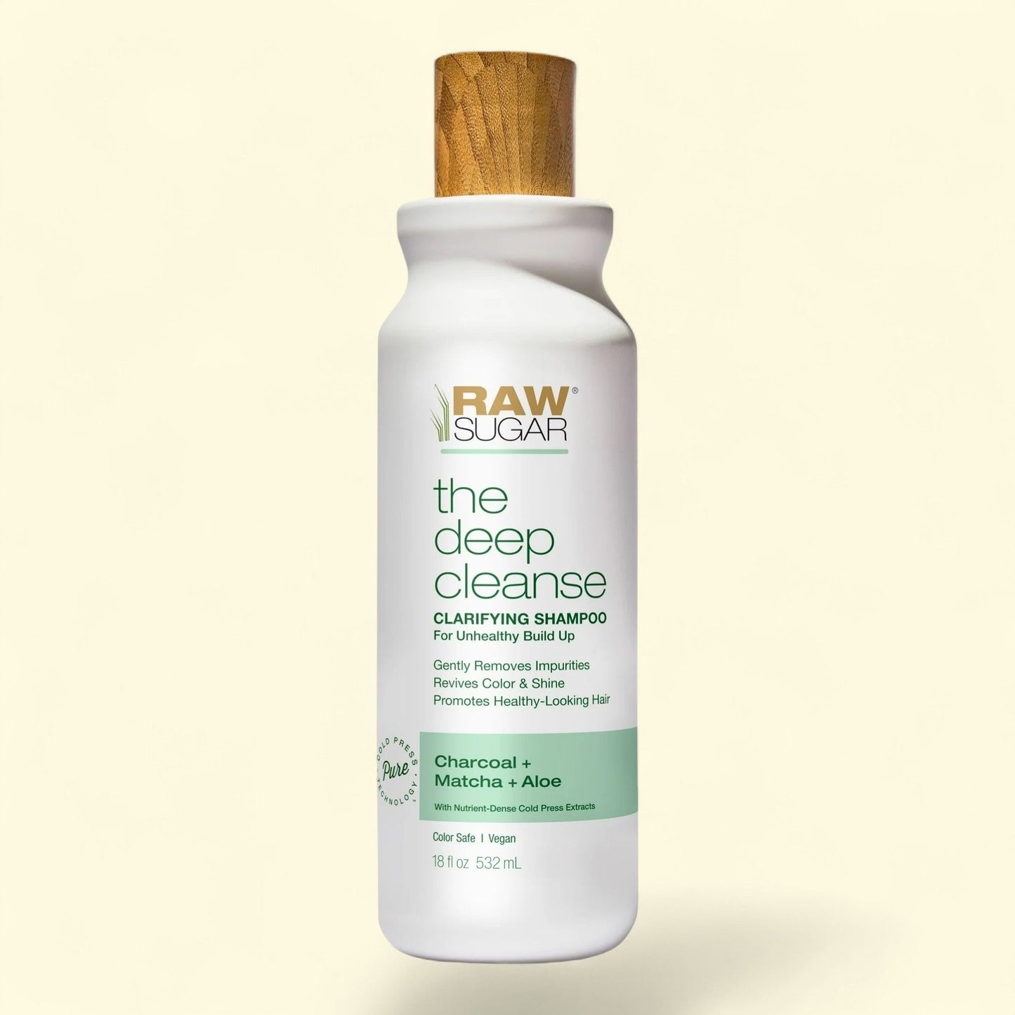 Raw Sugar The Deep Cleanse Clarifying Shampoo, 18 fl oz