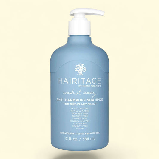 Hairitage Wash It Away Anti-Dandruff Shampoo, 13 fl oz