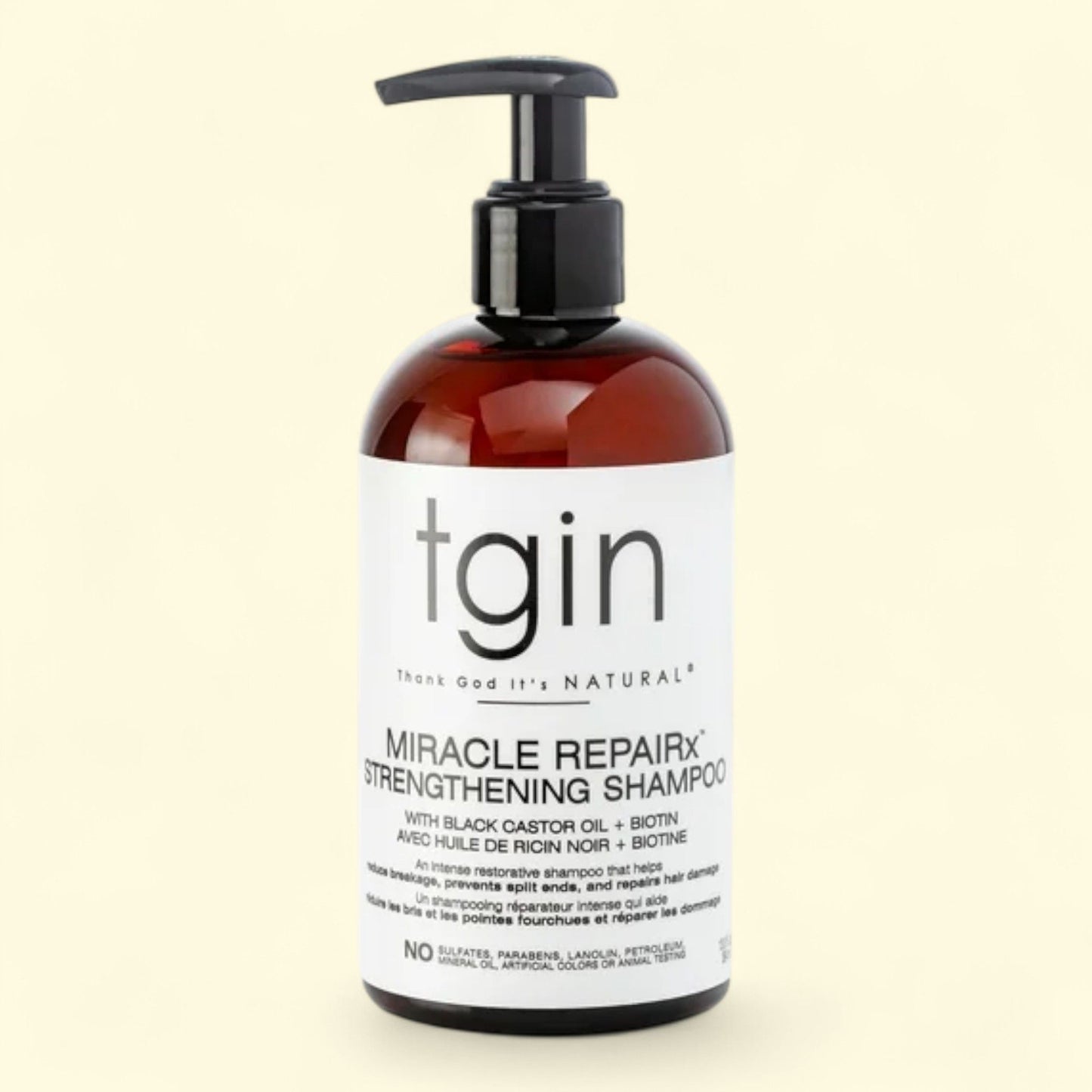Shampooing fortifiant Tgin Miracle RepaiRx, 370 ml