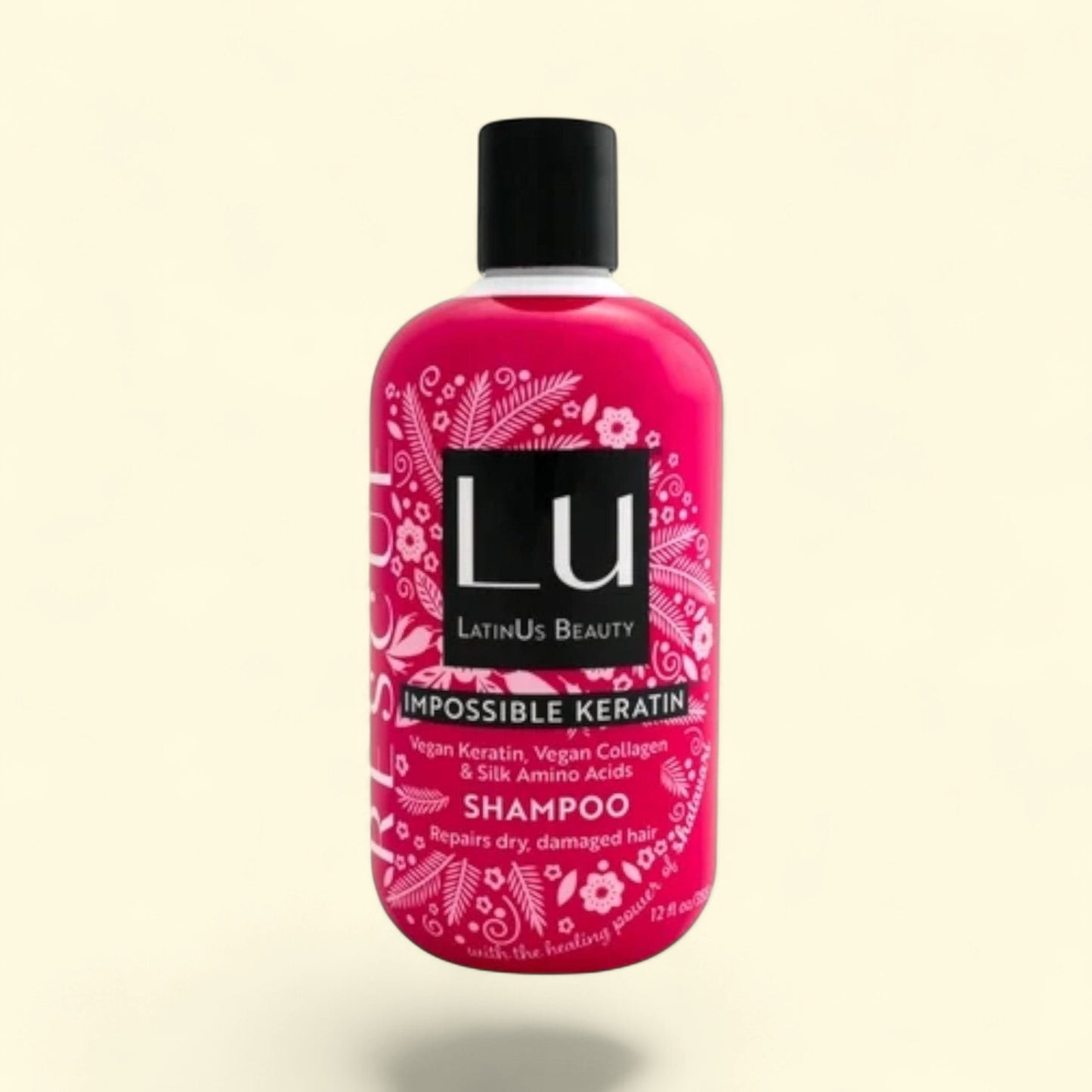 Lu LatinUs Beauty Rescue Damage Repair Shampoo, 12 oz — authentic US product shipped worldwide by Treatspree