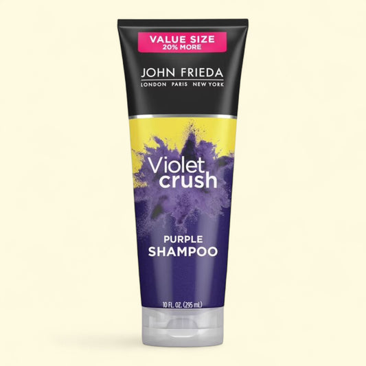 John Frieda Purple Shampoo, Violet Crush for Blondes, 10 oz