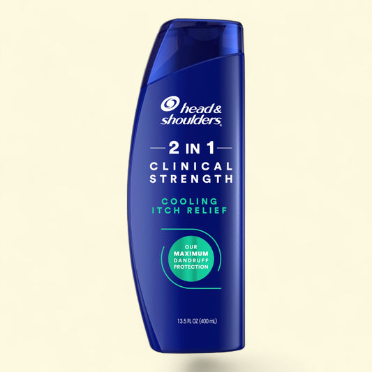 Head and Shoulders Dandruff Shampoo, Clinical Strength, Itch Relief, 13.5 fl oz