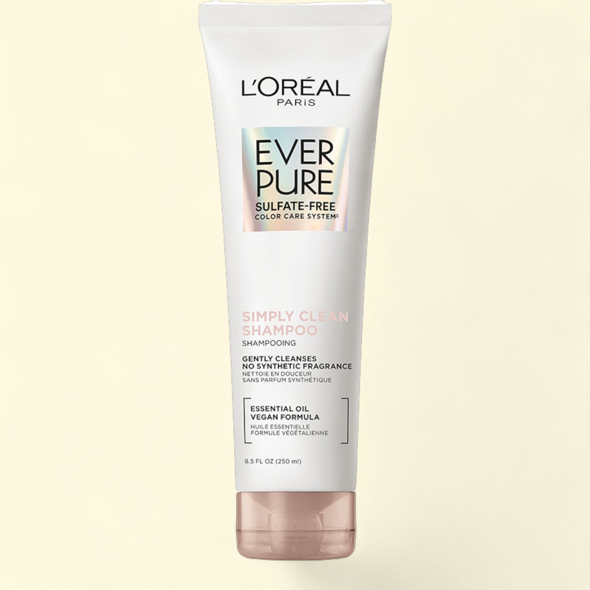 L'Oreal Paris EverPure Simply Clean Shampoo, 8.5 fl oz — authentic US product shipped worldwide by Treatspree