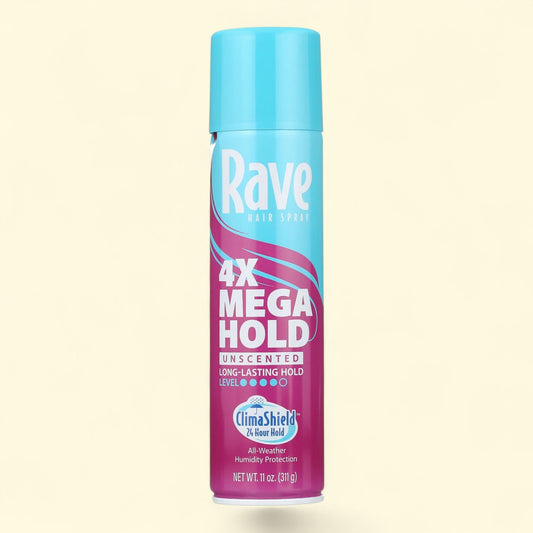 Rave Mega Hold Hair Spray, 11 oz
