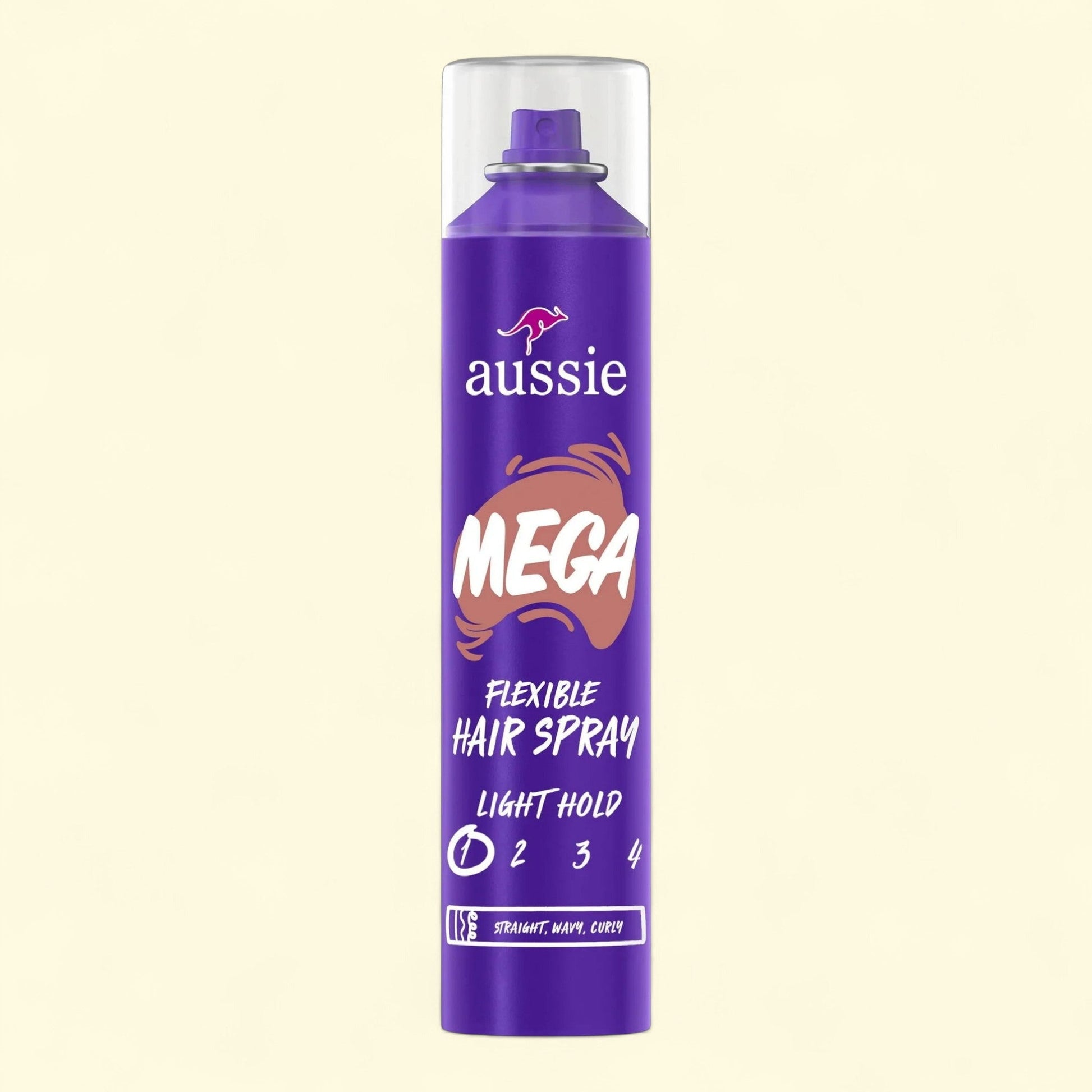 Purple Aussie Mega Flexible Hair Spray
