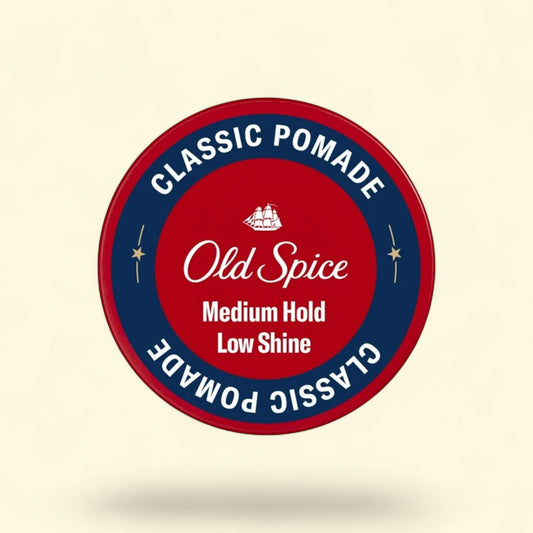 Old Spice Hair Styling Pomade, Matte Finish, Medium Hold, 2.2 oz — authentic US product shipped worldwide by Treatspree