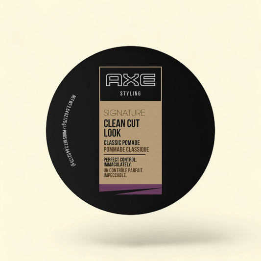 Axe Styling Clean Cut Look Classic Hair Pomade, 2.64 oz — authentic US product shipped worldwide by Treatspree