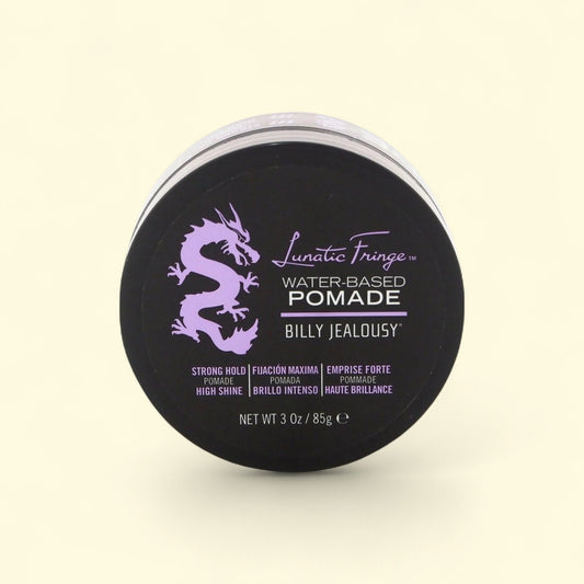 Billy Jealousy Lunatic Fringe Water-Based Pomade, 3 oz — authentic US product shipped worldwide by Treatspree
