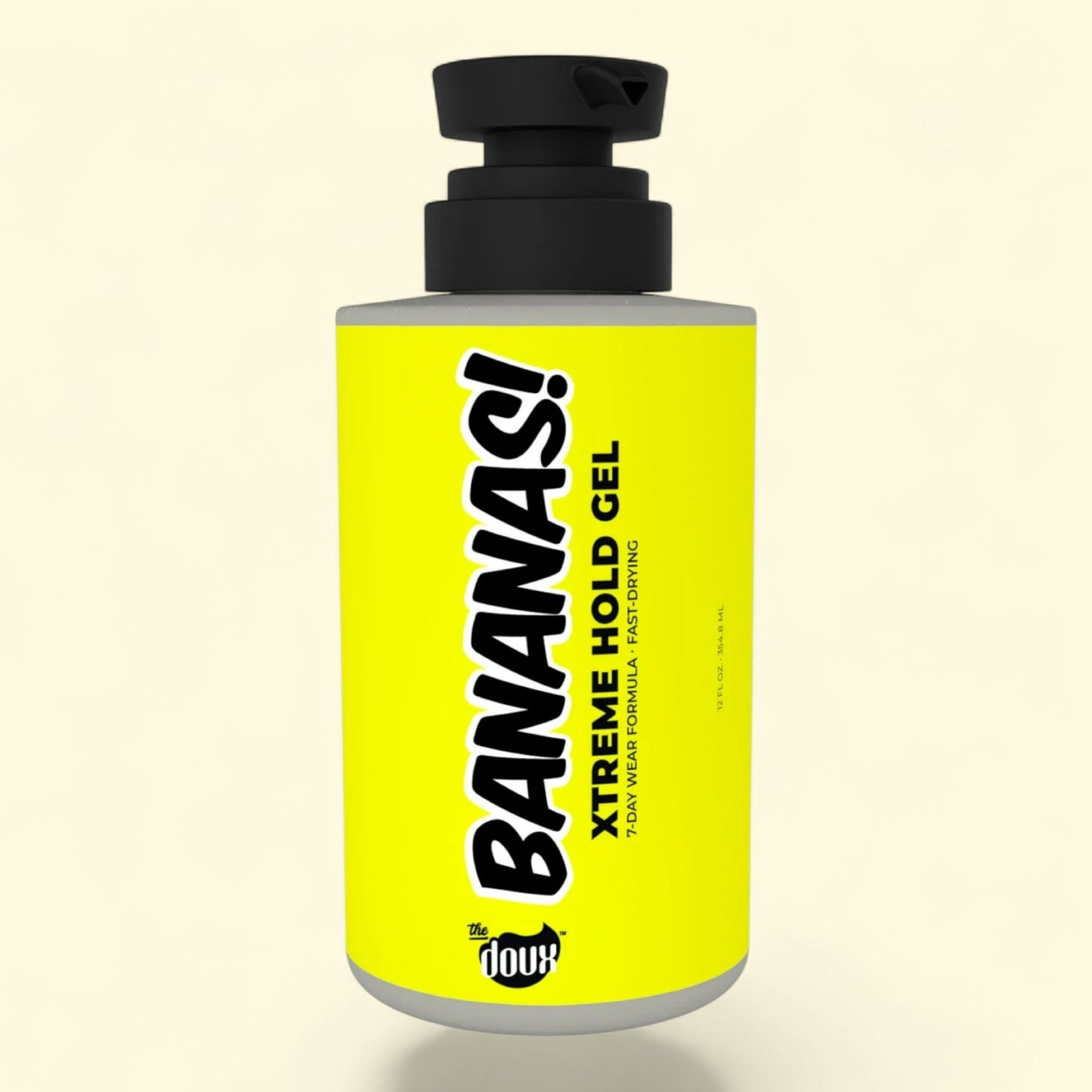 The Doux Bananas Xtreme Hold Hair Gel 12oz — authentic US product shipped worldwide by Treatspree