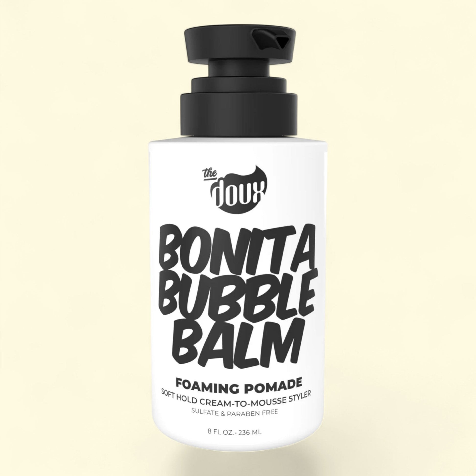 The Doux Bonita Bubble Balm Foaming Pomade, 8oz. — authentic US product shipped worldwide by Treatspree